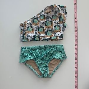 EUC Punchy Girls 2pc Swimsuit size 2T